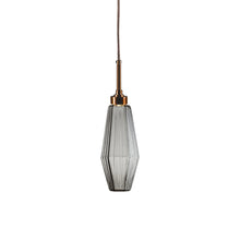 Load image into Gallery viewer, Aalto LED Pendant Light in Oil Rubbed Bronze/Smoke Glass (17.2-Inch).
