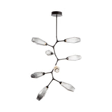 Load image into Gallery viewer, Aalto Modern Vine LED Chandelier in Matte Black (8-Light).
