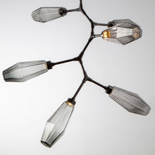 Load image into Gallery viewer, Aalto Modern Vine LED Chandelier in Detail.
