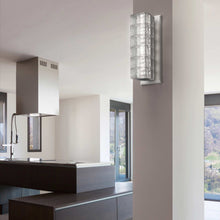 Load image into Gallery viewer, Asscher Wall Light in living room.

