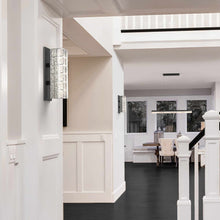 Load image into Gallery viewer, Asscher Wall Light in living room.
