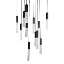Load image into Gallery viewer, Axis LED Multi Light Pendant Light in Detail.
