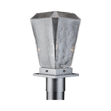 Load image into Gallery viewer, Beacon Outdoor Post Mount in Argento Grey/LED (Post Mount).
