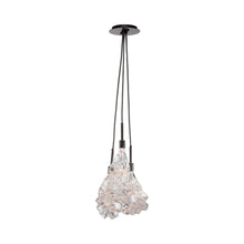 Load image into Gallery viewer, Blossom Cluster LED Pendant Light in Matte Black (6-Light).
