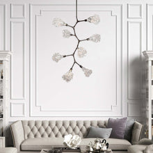Load image into Gallery viewer, Blossom Modern Vine LED Pendant Light - living room.

