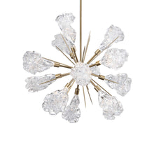 Load image into Gallery viewer, Blossom Starburst LED Chandelier in Detail.
