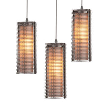 Load image into Gallery viewer, Downtown Mesh Round Multi Light Pendant Light in Detail.
