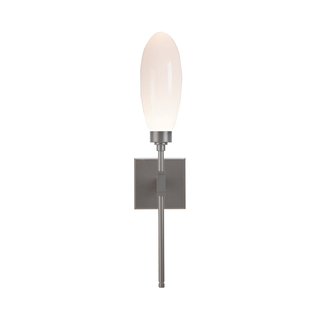 Fiori LED Wall Light in Metallic Beige Silver (1-Light).