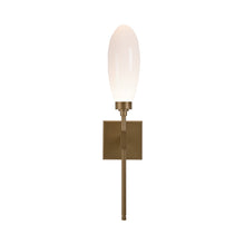 Load image into Gallery viewer, Fiori LED Wall Light in Gilded Brass (1-Light).
