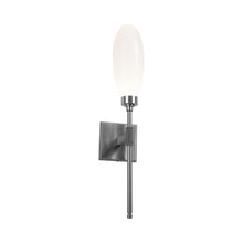 Load image into Gallery viewer, Fiori LED Wall Light in Satin Nickel (1-Light).
