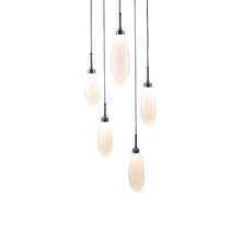 Load image into Gallery viewer, Fiori Round LED Multi Light Pendant Light in Detail.
