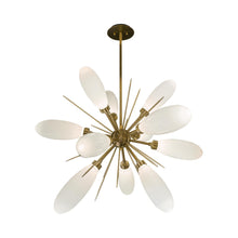 Load image into Gallery viewer, Fiori Starburst LED Chandelier.
