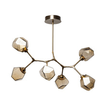 Load image into Gallery viewer, Gem Modern Branch LED Pendant Light in Detail.
