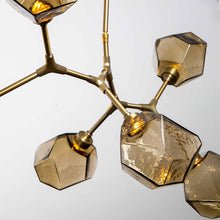 Load image into Gallery viewer, Gem Modern Branch LED Pendant Light in Detail.
