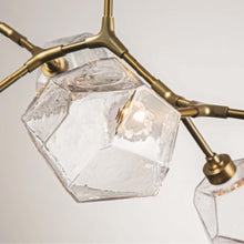 Load image into Gallery viewer, Gem Modern Vine LED Pendant Light in Detail.
