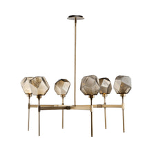 Load image into Gallery viewer, Gem Round Belvedere LED Chandelier in Detail.
