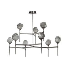 Load image into Gallery viewer, Gem Round Belvedere LED Chandelier in Detail.
