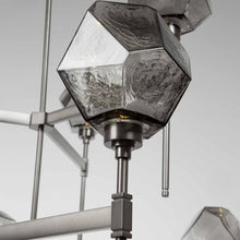 Load image into Gallery viewer, Gem Round Belvedere LED Chandelier in Detail.
