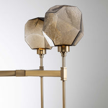 Load image into Gallery viewer, Gem Round Belvedere LED Chandelier in Detail.
