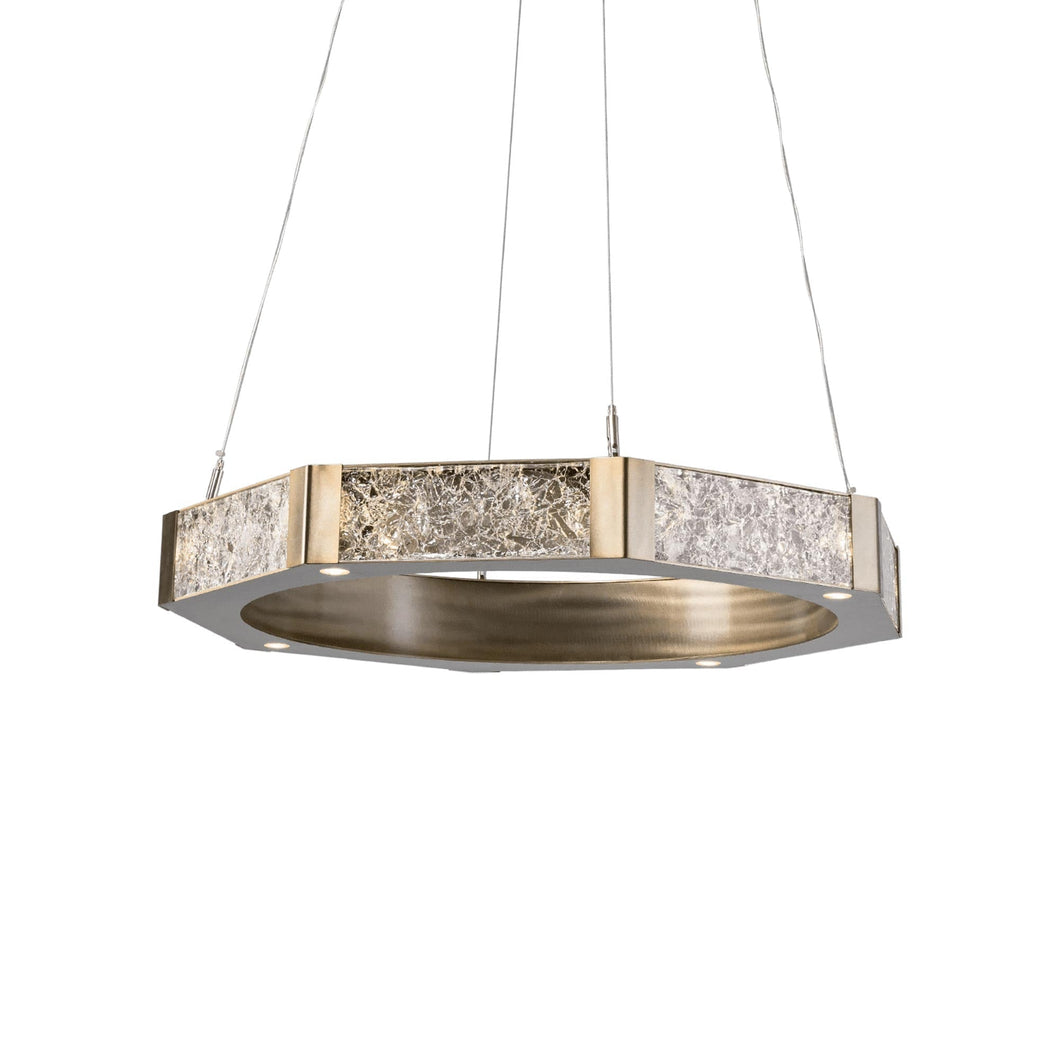 Glacier LED Chandelier (36-Inch).