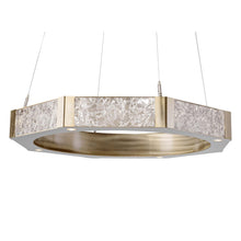 Load image into Gallery viewer, Glacier LED Chandelier in Detail.

