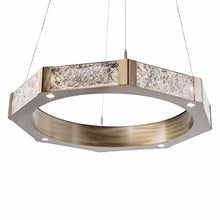 Load image into Gallery viewer, Glacier LED Chandelier in Detail.
