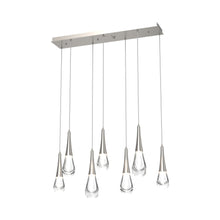 Load image into Gallery viewer, Raindrop LED Linear Pendant Light.
