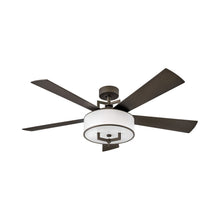 Load image into Gallery viewer, Hampton LED Ceiling Fan in Detail.
