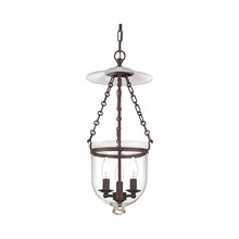 Load image into Gallery viewer, Hampton Pendant Light Small/Old Bronze/Clear.
