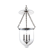 Load image into Gallery viewer, Hampton Pendant Light Medium/Historic Nickel/Clear.
