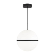 Load image into Gallery viewer, Hanea Grande LED Pendant Light in Nightshade Black (X-Large).
