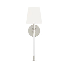 Load image into Gallery viewer, Hanover Bath Wall Light in Polished Nickel.
