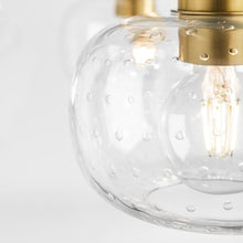 Load image into Gallery viewer, Harlow Flush Mount Ceiling Light Detail.
