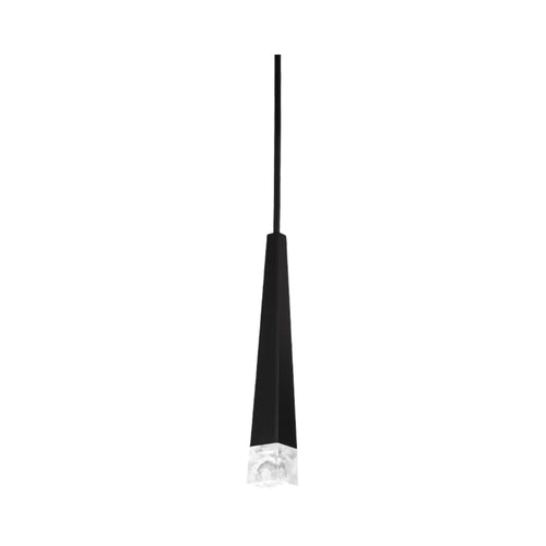 Harper LED Pendant Light in Black.