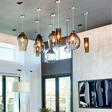 Load image into Gallery viewer, Harper Pendant Light in living room.
