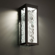 Load image into Gallery viewer, Hawthorne Outdoor LED Wall Light in Detail.
