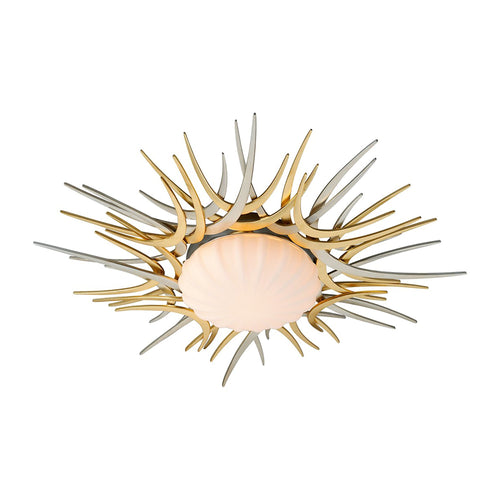 Helios LED Flush Mount Ceiling Light in Small.