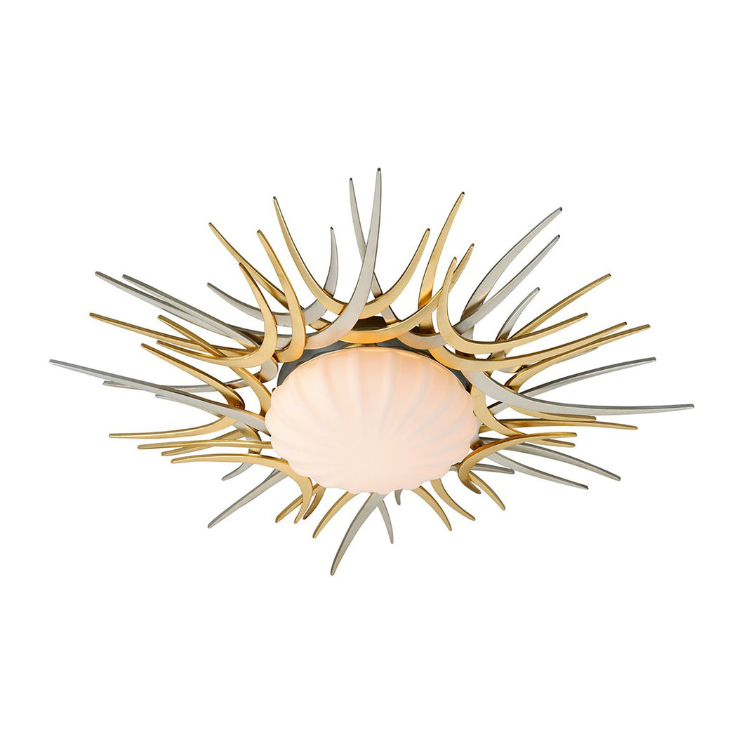 Helios LED Flush Mount Ceiling Light in Small.