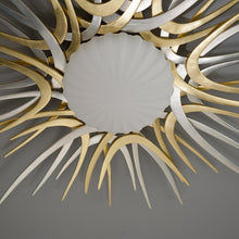 Load image into Gallery viewer, Helios LED Flush Mount Ceiling Light in Detail.
