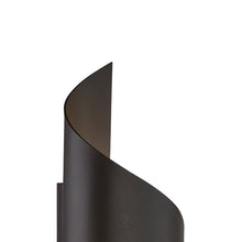 Load image into Gallery viewer, Helix Outdoor LED Wall Light in Detail.
