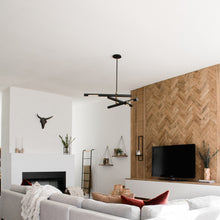 Load image into Gallery viewer, Hendrix Chandelier in living room.
