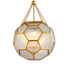 Load image into Gallery viewer, Hexsation Pendant Light in Detail.
