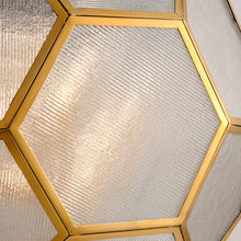 Load image into Gallery viewer, Hexsation Pendant Light in Detail.
