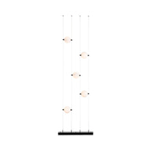 Load image into Gallery viewer, Abacus Floor to Ceiling Plug-In LED Light.
