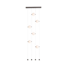 Load image into Gallery viewer, Abacus Floor to Ceiling Plug-In LED Light in Detail.
