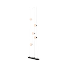 Load image into Gallery viewer, Abacus Floor to Ceiling Plug-In LED Light in Detail.

