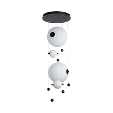 Load image into Gallery viewer, Abacus LED Pendant Light in Detail.
