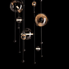 Load image into Gallery viewer, Abacus LED Pendant Light in Detail.
