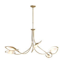 Load image into Gallery viewer, Aerial Pendant Light in Mahogany/Short.
