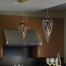 Load image into Gallery viewer, Amulet Mini Pendant Light in dining room.
